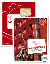 Matemáticas B 4. + Dual focus (4º ESO) Operación Mundo | Varios autores | 9788414302927 (ANAYA TEXTO)